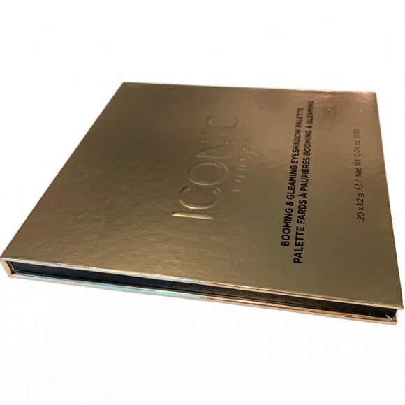 ICONIC LONDON Booming & Gleaming Eyeshadow Palette Full Size 20 Colors NEW - Picture 4 of 8